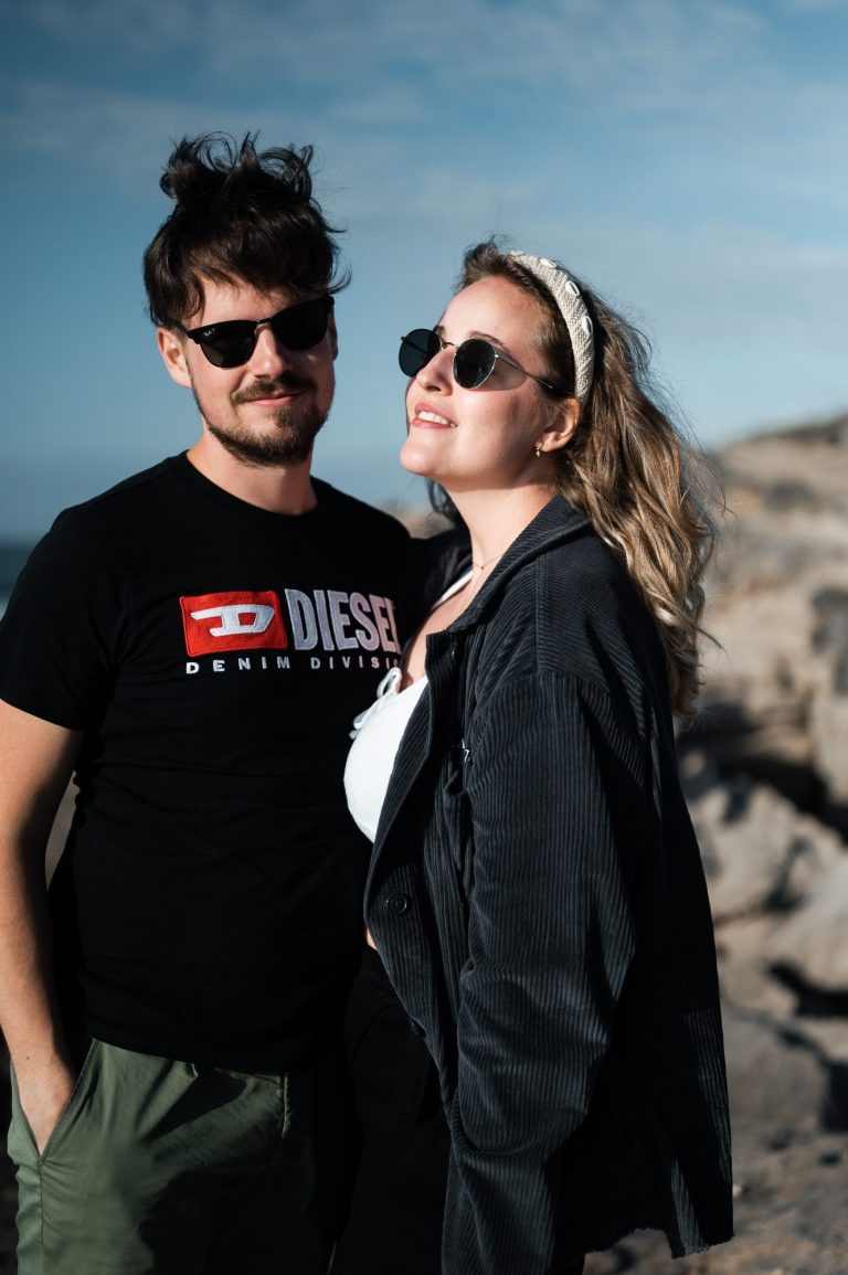 Liebespaar im Urlaub